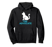 TNR Trap Neuter Return Feral Cat Rescue TNR Advocate Pullover Hoodie