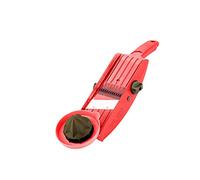 TNS 3000 Vegetable Slicer Red Cucumber Slicer Kitchen One for Everything Cuts Pins or Cubes Thick or Thin