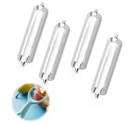 TNSLAND 4 Pieces Replacement Blade for Peeler, Peeler Replacement Blades for Professional Flat Peeler, Turbo Peeler, Cheap Peeler, Potato Peeler, Vegetable Peeler