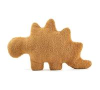 TNSLAND Dino Chicken Nugget Plush Toy, Dinosaur Chicken Nuggets Cushion, Soft Plush Toy, Realistic Cute Dinosaur Plush Toy, Filled Gift for Children, Girls, Boys