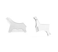 TNSLAND Men's Beard Shaper, Beard Shaper Stencil, Beard Styling Tool, Transparent Beard Styling Template, Beard Shaping Tool with Beard Styling Kit for Moustache & Sideburns