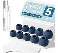 TNSNK Replacement Ear Tips for AirPods Pro 3, I- XXS/XS/S/M/L (Navy Blue)