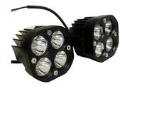 TNTGEBFVBG 7 Inch Motorcycle Headlamp 3 Inch LED Motorcycle Driving Lights Universal Waterproof Off-road Fog Lamp 12V-24V Spotlights Work Light For Motorcycles(White 2PCS)