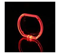 TNTGEBFVBG Angel Eye Kit 1 Pair 76MM/120MM LED Angel Eyes Square Bulbs Halo Ring Car Daytime Running Light DRL Fog Decorative Lights Headlight Angels Eyes(2PCS 120mm,Red)