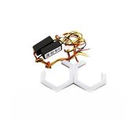 TNTGEBFVBG Angel Eye Kit 2PCS RGB APP Control Hexagon Angel Eyes Halo Rings Retrofit Headlight Car Motorcycle White DRL+Amber Turn Signal Light 12V 24V Headlight Angels Eyes(White Yellow,90MM)