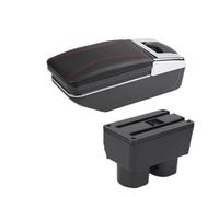 TNTGEBFVBG Car Armrests Boxs For Toyota Avanza Rush Car Armrest Box Storage Interior Dedicated Retrofit Accessories Central armrest box(A red line NO USB)