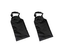 TNTGEBFVBG Car Bin Black Car Trash Can Pack Bag Waterproof For Little Leak Proof Cooler Bag- Garbage With Side Pocket Cars Rubbish Bins(B-2pcs)