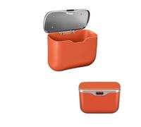 TNTGEBFVBG Car Bin For Leapmotor T03 S01 C11 C01 C10 C16 B10 2026 Car Garbage Bin Trash Can Door Side/Seat Back Hanging Storage Box Cars Rubbish Bins(1pc orange)