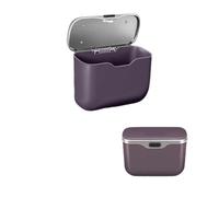 TNTGEBFVBG Car Bin For Leapmotor T03 S01 C11 C01 C10 C16 B10 2026 Car Garbage Bin Trash Can Door Side/Seat Back Hanging Storage Box Cars Rubbish Bins(1pc purple)