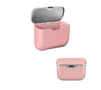 TNTGEBFVBG Car Bin For Leapmotor T03 S01 C11 C01 C10 C16 B10 2026 Car Garbage Bin Trash Can Door Side/Seat Back Hanging Storage Box Cars Rubbish Bins(1pc pink)