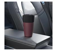 TNTGEBFVBG Car Bin For Mini Colorful Leather Car Trash Can Dust Storage Container Waterproof Garbage Bin Box Accessories Versatile Cars Rubbish Bins(Wine red)