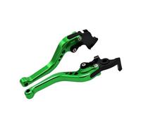 TNTGEBFVBG Double Disc Folding Clutch Lever for SCR950 2017-2018 FZ8 2011 2012 2013 2014 2015 SCR 950 FZ 8 Motorcycle 3D CNC Parking Handle Clutch Brake Lever Motorbike Parts(Green)