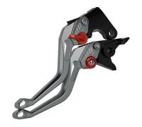 TNTGEBFVBG Double Disc Folding Clutch Lever for Suzuki Bandit 650S for GSF650/1200/1250 Bandit Short Motorcycle 7/8" 22mm Brake Clutch Levers Motorbike Parts(Y)