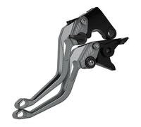 TNTGEBFVBG Double Disc Folding Clutch Lever for Suzuki Bandit 650S for GSF650/1200/1250 Bandit Short Motorcycle 7/8" 22mm Brake Clutch Levers Motorbike Parts(V)