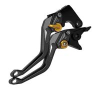 TNTGEBFVBG Double Disc Folding Clutch Lever for Suzuki Bandit 650S for GSF650/1200/1250 Bandit Short Motorcycle 7/8" 22mm Brake Clutch Levers Motorbike Parts(C)