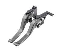 TNTGEBFVBG Double Disc Folding Clutch Lever for Z900 Z 900 2017 2018 2019 2020 2021 2022 2023 2024-2026 Motorcycle Adjustable Handlebar Short Brake Clutch Levers Parking Brake(Grey-2017-2024)