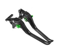TNTGEBFVBG Double Disc Folding Clutch Lever for Z900 Z 900 2017 2018 2019 2020-2024 2025 2026 Motocycle Adjustable Brake Clutch Levers Modified Handle Lever Set Parking Brake(Green 2017-2024)