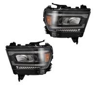 TNTGEBFVBG Fog Light For Dodge 2019 2020 2021 2022 2023 RAM 1500 2500 3500 Auto LED Headlights Assembly Upgrade Angel Eye Projector Lens Accessories Car Front Lamps LED Headlights(1)