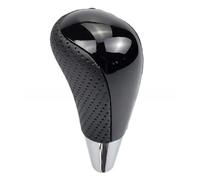 TNTGEBFVBG Gear Stick Knobs for Toyota for Corolla for Camry for Yaris for Rav4 Models Automatic Gear Shift Knob Leather Shifter Lever Stick Car Grip Head Lever(Bright Black perfora)
