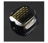 TNTGEBFVBG Motorcycle Stop Tail Light For Dyna For Touring For Sportster Wide Glide Motorcycle 12V LED Light Smoke/Red Lens Brake Tail License Plate Rear Lamp Weatherproof(Tail Light C)