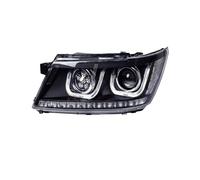 TNTVLMVUZ Car Headlamp Assembly 1 Pair Headlight Assembly For Dodge For Journey 2009-2016 Headlights With DRL Turning Projector Lens Front Head Lamps Headlamp Front Light(1 piece left side)