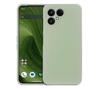 Tnviud Soft Silicone TPU Case For Fairphone 6 5G 6.31" Flexible Case Cover Skin Protection Rubber Shell (Green)