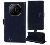 Tnviud Stand Retro Flip Leather Case Protector Bumper For DOOGEE Fire 3 Pro/Fire 3 Ultra 5.5" Protection Phone Cover Skin Folio Wallet Magnetic (Dark Blue)