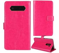 Tnviud Stand Retro Flip Leather Case Protector Bumper For JCB Tradesman 2F 4G 2.4" Protection Phone Cover Skin Folio Wallet Magnetic (Rose)