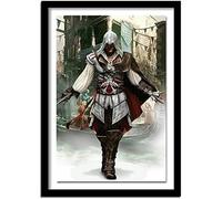 TNXEV 5D Diamond Art Kits Assassin Creed Picture Full Drill DIY Diamond Painting Embroidery Handmade Adults Kids Cheap Cross Stitch Paste for Living Room Bedroom Wall Decor 40x40cm