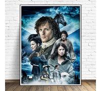 TNXEV 5D DIY Diamond Painting Outlander Movie Character Embroidery Cross Stitch Full Square Round Rhinestone Diamond Mosaic Home Decor 40x50cm