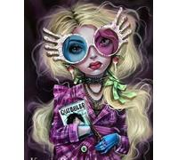TNXEV Art Rendition Luna Lovegood Full Round Drill 5D Diamond Painting Kitcm Cross Stitch Set Mosaic Home Craft Decoration 30x40cm