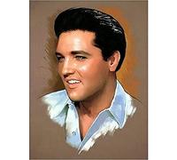 TNXEV Elvis Diamond Painting Portrait 5D Square/Round Diamond Mosaic 40x50cm