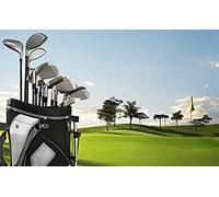 TNXEV Full Drill Golf Course DIY 5D Diamond Painting by Number Unique Kits Home Wall Decor 30 * 40CM