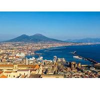 TNXEV Naples Vesuvius Italy Background Summer DIY 5D Diamond Painting by Number Unique Kits Home Wall Decor Crystal Rhinestone Wall Decor Cross Stitch 30x40cm