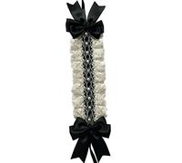 Tnxpumi Women Anime Faux Fur Fox Wolf Bear Cat Dog Ears Headband with Bells Lolita Hairband Headwear Headpiece Hair Clips (461-3black)