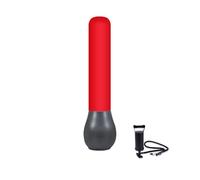 TNZMART 5 FT Inflatable Football Training Dummy and Boxing Dummy Self Righting Tackling Mannequin for Soccer Free Kick Wall Basketball Defender Reusable Practice Equipment (1, Red 1)