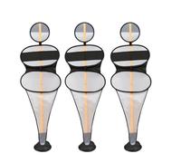TNZMART Basketball Defender Dummy Soccer Mannequin for Training with Base | Football Dummies Free-Kick Training Mannequin Portable Defender Practice Dummy Soccer Agility Poles with Mesh Dummy