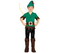 (to 9 years (125-135 cm)) Boy's wood thief costume