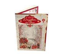 To a Dear Daughter In Law Simply Beautiful Wishes Verse Christmas Card