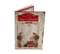 To A Dear Nan And Grandad Best Wishes Classic Design Christmas Card