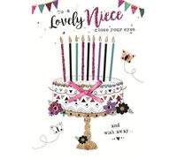 Just To Say To A Lovely Niece Birthday Greeting Card Second Nature Cards JT206
