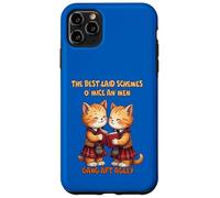 To A Mouse Orange Cats Reciting Burns Poetry Case for iPhone 11 Pro Max
