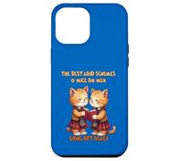 To A Mouse Orange Cats Reciting Burns Poetry Case for iPhone 12 Pro Max