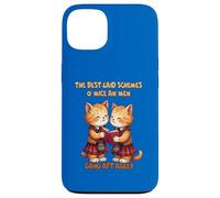 To A Mouse Orange Cats Reciting Burns Poetry Case for iPhone 13