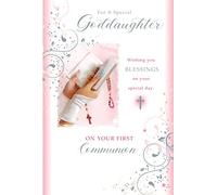 To A Special Goddaughter On Your First Holy Communion Card Lovely Verse