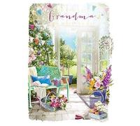 To A Special Grandma Green Thumb Paradise Traditional Mother's Day Greeting Card