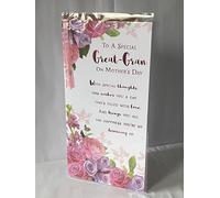 To A Special Great-Gran On Mother's Day Mothers Day Card Pink/Purple Flowers/Pink Words(PRELUDE47680)