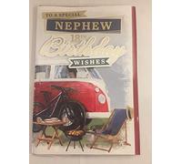 To A Special Nephew 18th Birthday Wishes Birthday Card Age 18 Eighteen Camper Van/Bike/Words 3D/Foil Detail(PRELUDE45515)