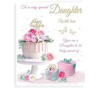 To A Very Special Daughter Birthday Card - 6" X 8" Size - We also have birthday cards multipack/christmas cards packs/thank you cards multipack/wholesale/multipack
