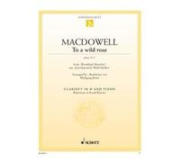 To a wild rose: extrait de "Woodland Sketches". op. 51/1. clarinet in Bb and piano.